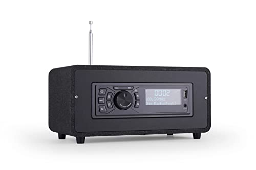 AOVOTO BEA103-028 LCD-Bildschirm FM/DAB+ Radio/Bluetooth/USB/AUX IN Hellschwarzes Radio mit Fernbedienung und Dual-Alarm-Modus AOVOTO BEA103-028 LCD-Bildschirm FM/DAB+ Radio/Bluetooth/USB/AUX IN Hellschwarzes Radio mit Fernbedienung und Dual-Alarm-Modus von AOVOTO