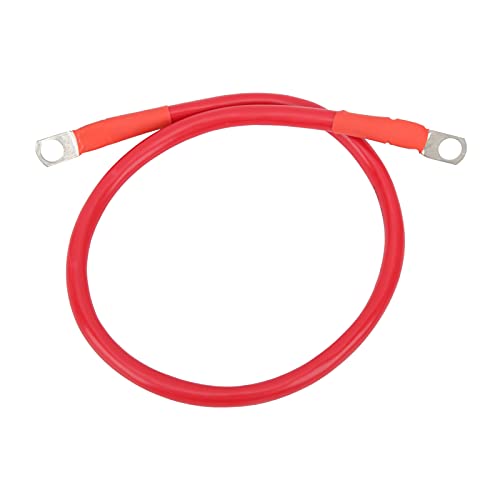 Bodendraht 4AWG 25 mm² 150A Hohe Zähigkeit Erdkabel Batterie -Wechselrichterhalter für das Auto -Audiosystem (A (rot)) von AOWINHIT