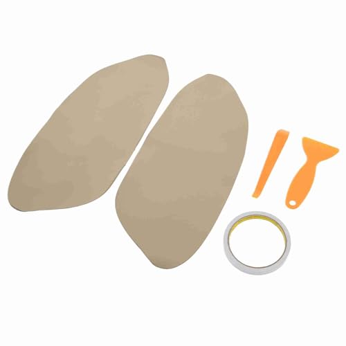 Mikrofaser -Leder -Vordertür -Armladen -Armlehnenabdeckung für Crosstour, Linke und Rechte Einrichtung, 2pcs -Trimm und Pad (Beige) von AOWINHIT