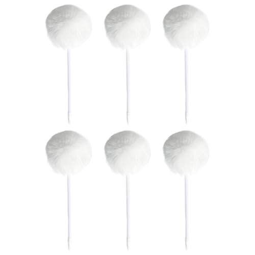 6 Stück pelziger Kugelschreiber, lustiges Schreibwerkzeug, 0,7 mm, nachfüllbar, glatt zu schreiben, für Studenten, Frauen, Mädchen, Schreiben, Tagebücher 6 Stück pelziger Kugelschreiber, lustiges Schreibwerkzeug, 0,7 mm, nachfüllbar, glatt zu schreiben, für Studenten, Frauen, Mädchen, Schreiben, Tagebücher von AOYUDJ