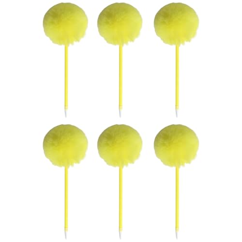 6 Stück pelziger Kugelschreiber, lustiges Schreibwerkzeug, 0,7 mm, nachfüllbar, glatt zu schreiben, für Studenten, Frauen, Mädchen, Schreiben, Tagebücher 6 Stück pelziger Kugelschreiber, lustiges Schreibwerkzeug, 0,7 mm, nachfüllbar, glatt zu schreiben, für Studenten, Frauen, Mädchen, Schreiben, Tagebücher von AOYUDJ