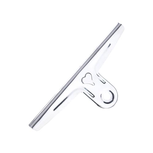 AOYUDJ Edelstahl-Büroklemme, 30 cm lang, große Büroklammer, Aktenklammer für Lebensmittelbeutel, Zeichenbrett, Fotodatei von AOYUDJ