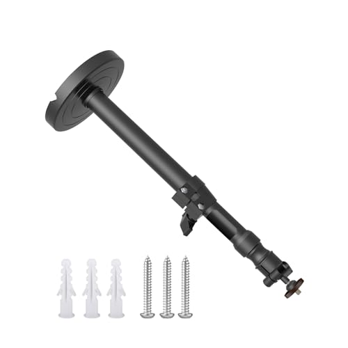 Kleine Projektorhalterung, 360° schwenkbar und 180° neigbar, Decken-/Wandhalterung, unterstützt sichere Traglast 5 kg Kleine Projektorhalterung, 360° schwenkbar und 180° neigbar, Decken-/Wandhalterung, unterstützt sichere Traglast 5 kg von AOYUDJ