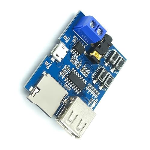 Kompakte MP3-Decoder-Platine, eingebauter Verstärker für Speicherkarten und Disk-Musikwiedergabe, Dekodierungs-Player-Modul Kompakte MP3-Decoder-Platine, eingebauter Verstärker für Speicherkarten und Disk-Musikwiedergabe, Dekodierungs-Player-Modul von AOYUDJ