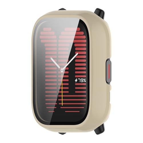 Vollständige Abdeckung, modischer PC + Glas, schlanker Schutz für Active Smartwatch, schützt Bildschirm und Rahmen Vollständige Abdeckung, modischer PC + Glas, schlanker Schutz für Active Smartwatch, schützt Bildschirm und Rahmen von AOYUDJ