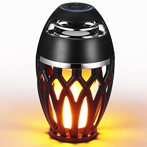 AOZBZ Bluetooth Lautsprecher mit LED Flammenlicht, wasserdichte Kabellose Lautsprecher, Portabler Bluetooth Lautsprecher Geschenke für Teenager, MäDchen, Jungen, Frauen, MäNner von AOZBZ