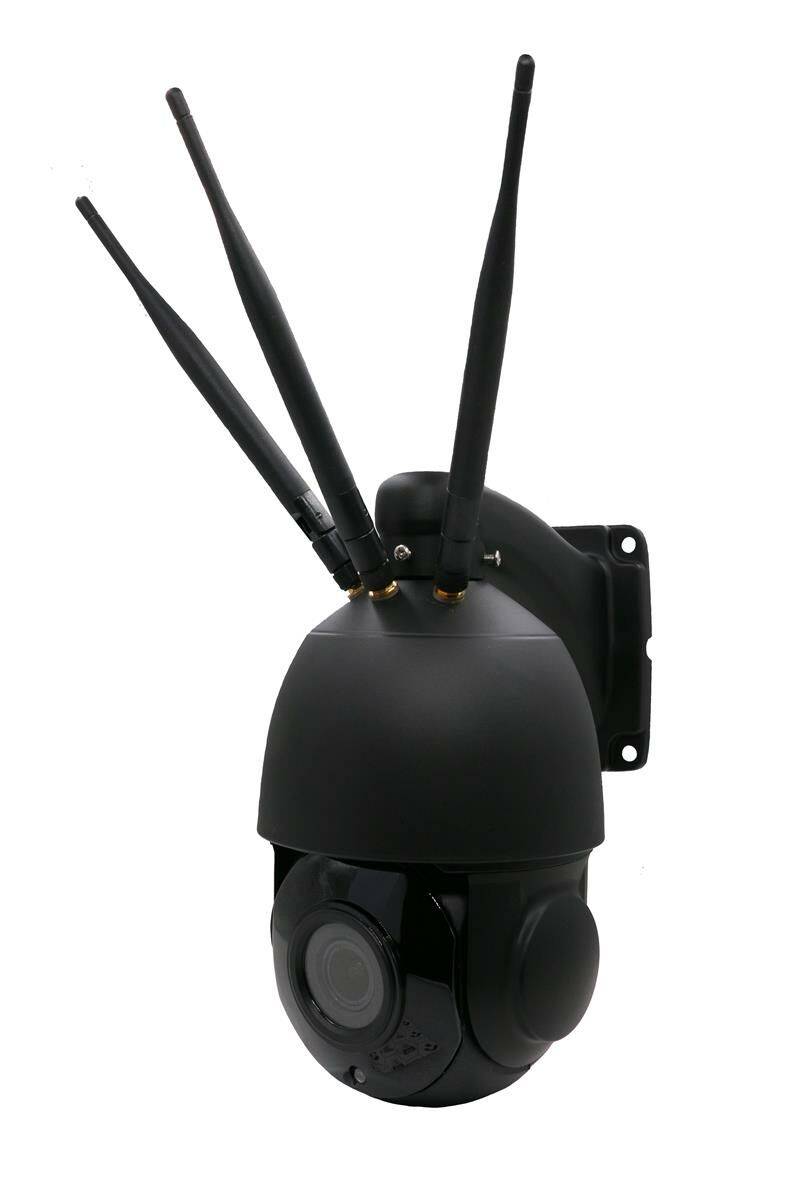 PTZ Kamera LTE 4G für SIM Karte und Mobilfunk, 5x Zoom, Full HD, IR, P1066-5 schwarz von AP