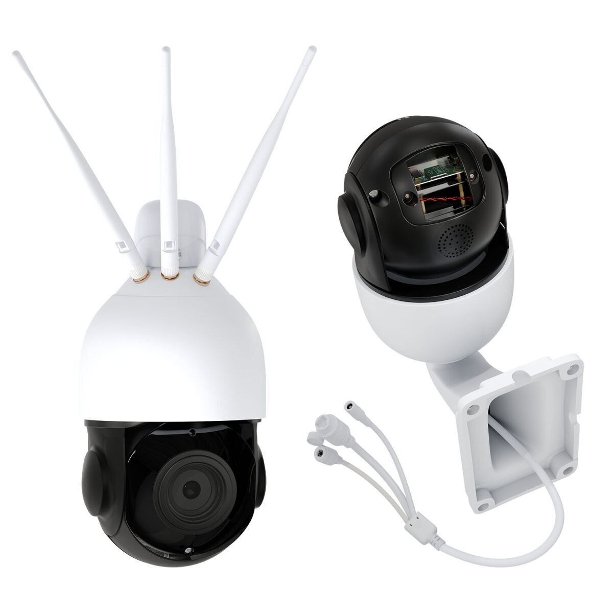 PTZ Kamera LTE 4G für SIM Karte und Mobilfunk, 5x Zoom, Full HD, IR, P1066-5 weiß PTZ Kamera LTE 4G für SIM Karte und Mobilfunk, 5x Zoom, Full HD, IR, P1066-5 weiß von AP