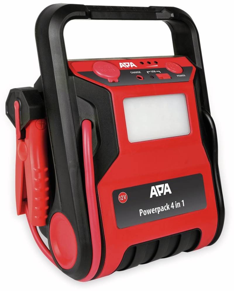 APA Starthilfegerät 16553, 4 in 1, Powerpack von APA