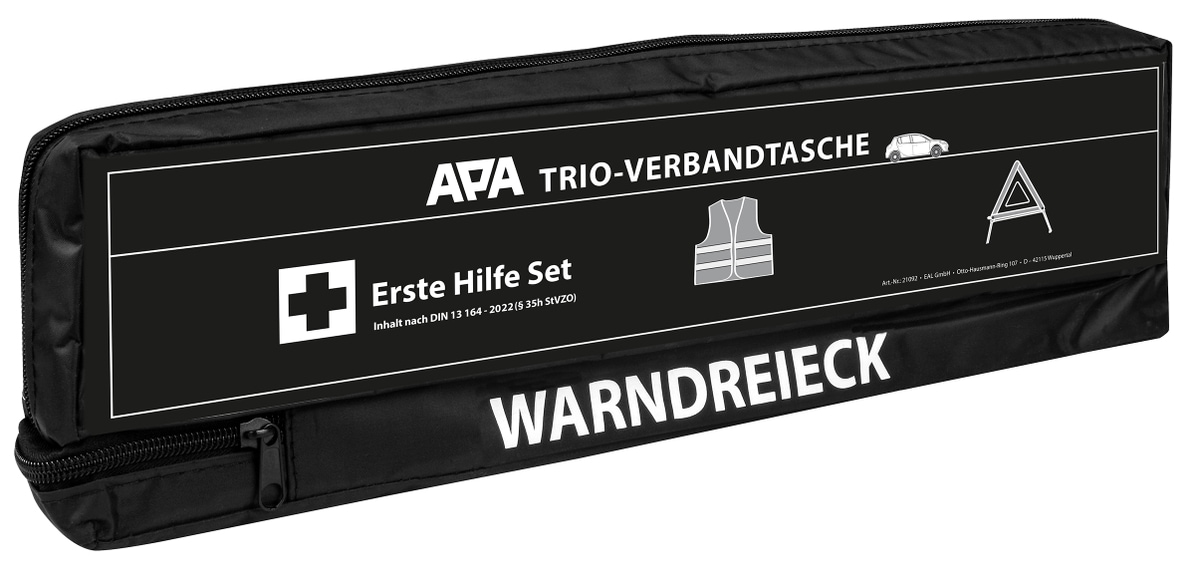 APA Trio-Verbandtasche, 21092, DIN 13164 von APA