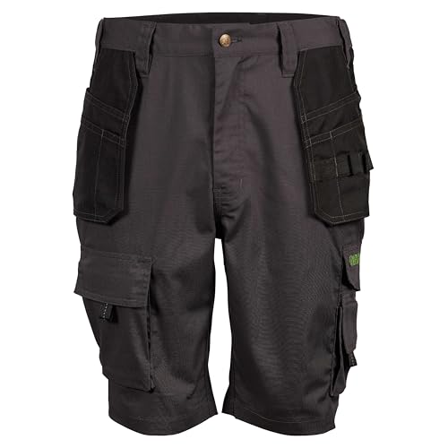 Apache APKHT Shorts, grau-schwarz, Hüfte: 96,5 cm (38 Zoll) von APACHE