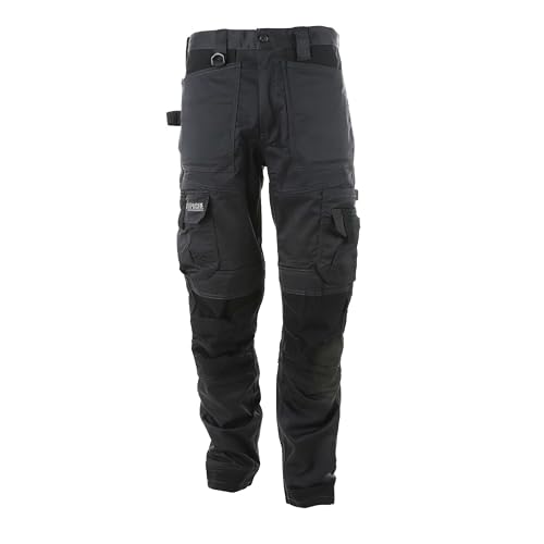 Apache ATS 3D STRETCHHOLSTERHOSE, Grau/Schwarz, 29L/36W von APACHE