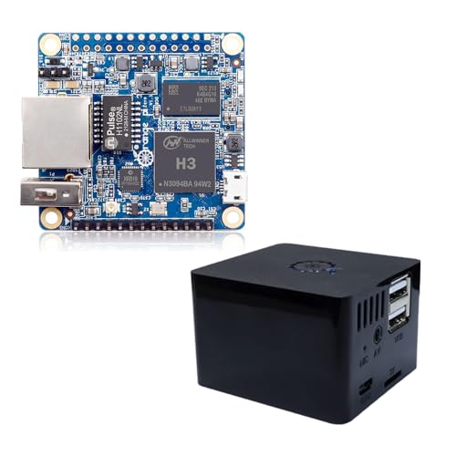 Orange Pi Zero LTS H3 512 MB Quad-Core Open-Source-Mini-Computer-Board, unterstützt Android, Ubuntu, Debian-Bild (Board + Gehäuse) von APBVIHL