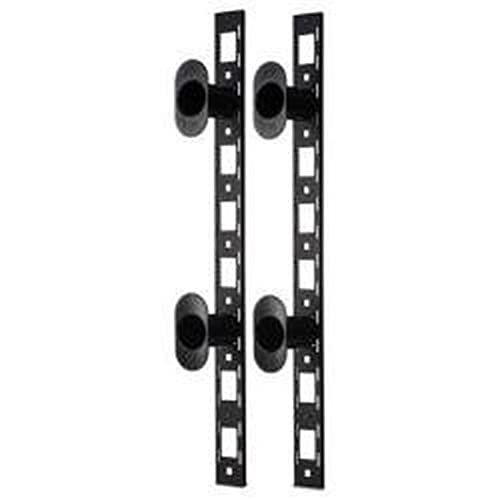 APC AR8443A 0U Kabelführungsplatte für Schaltschrank (vertikal) schwarz von APC by Schneider Electric
