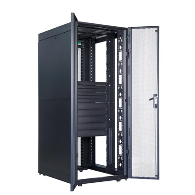 APC Easy Rack 19" 2258(H) x 800 (B) x 1200 (T) mm 48HE schwarz von APC