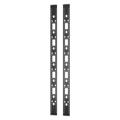 APC Easy Rack Zubehör - vertikaler 0HE Zubehörkanal, 48HE, 2 Stück von APC by Schneider Electric