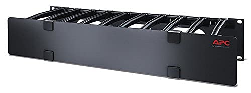 APC 2U Horizontal Cable Manager 6 Fingers top and von APC