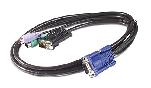 APC AP5258 KVM PS2 kabel 7,6m von APC