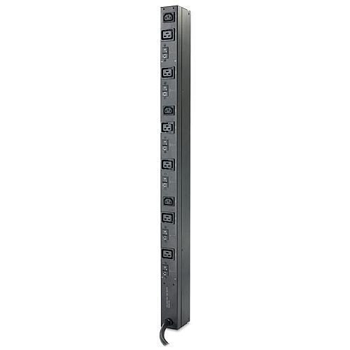 APC AP7555A Rack PDU, Basic, Null U, 22 kW, 400 V, (6) C19 & (3) C13 Rack-Str... von APC