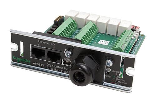 APC AP9613 I/O SmartSlot-Karte mit potenzialfreiem Kontakt (Dry Contact) von APC