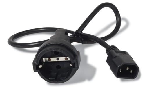 APC AP9880 Netzkabel, C14 auf CEE 7/7 Schuko, 0,6 m APC AP9880 Netzkabel, C14 auf CEE 7/7 Schuko, 0,6 m von APC