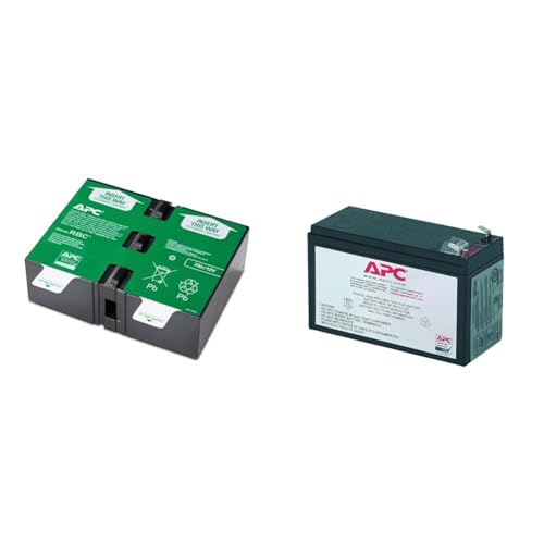 APC APCRBC123 - Ersatzbatterie für Unterbrechungsfreie Notstromversorgung (USV) von APC & RBC17 - Ersatzbatterie für Unterbrechungsfreie Notstromversorgung (USV) von APC von APC