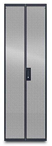 APC AR7102 42U Rack-Tür (Zwei Türblätter, belüftet) schwarz von APC