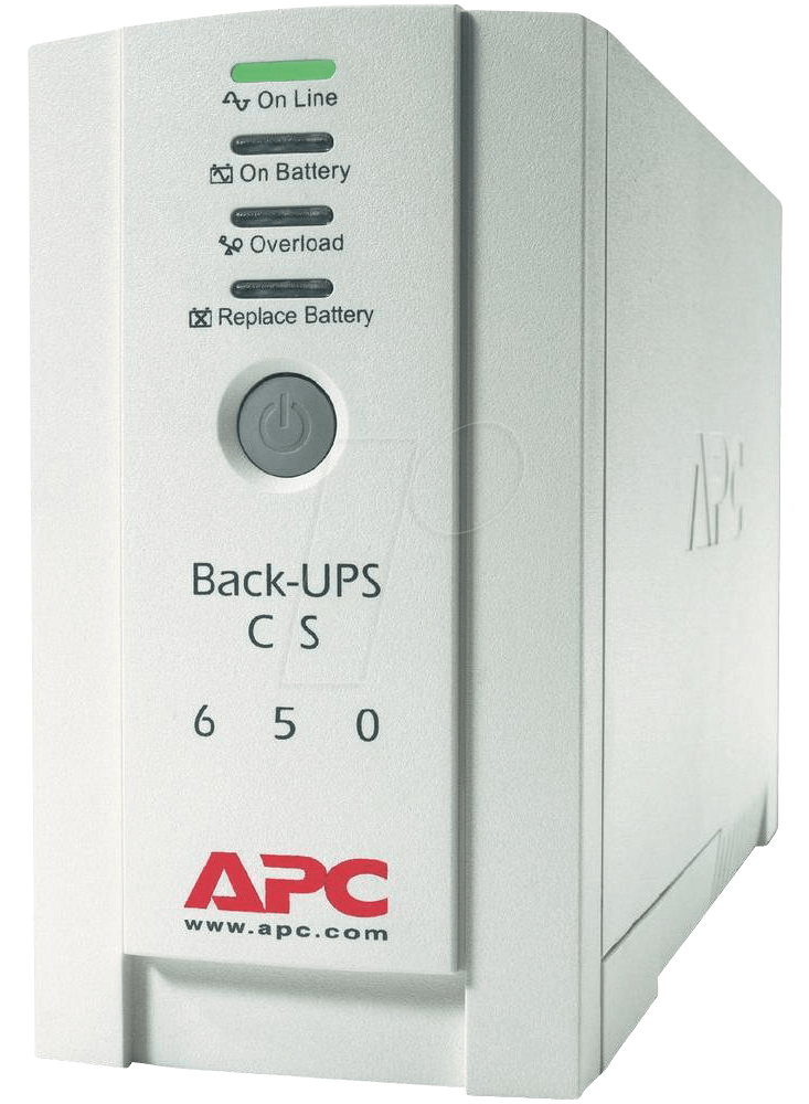 APC BK650EI - Back-UPS CS, 400 Watts / 650 VA von APC