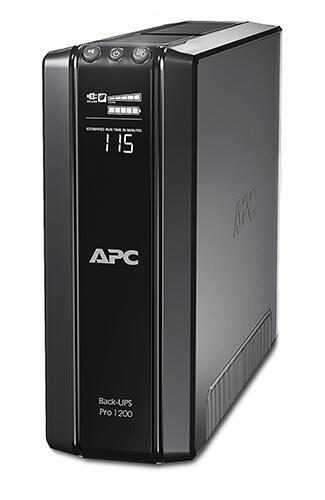 APC BR1200G-GR Back-UPS PRO 1200VA, 230 V,6-fach Schuko von APC