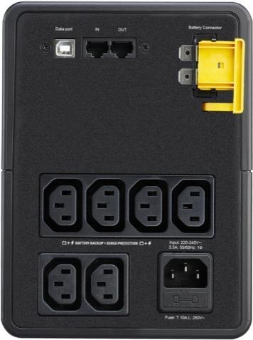 APC BX1200MI Unterbrechungsfreie Stromversorgung (USV) Line-Interaktiv 1200 VA 650 W 6 AC-Ausgänge (BX1200MI) von APC