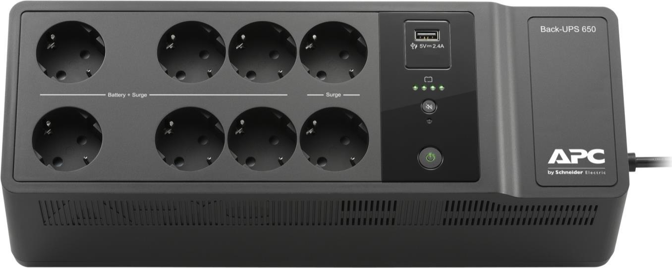 APC Back-UPS BE650G2-SP - USV - Wechselstrom 220-240 V - 400 Watt - 650 VA - Ausgangsanschlüsse: 8 APC Back-UPS BE650G2-SP - USV - Wechselstrom 220-240 V - 400 Watt - 650 VA - Ausgangsanschlüsse: 8 von APC