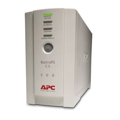 APC Back-UPS BK500EI, 500VA, 230V, 7.0Ah Überspannungsschutz von APC