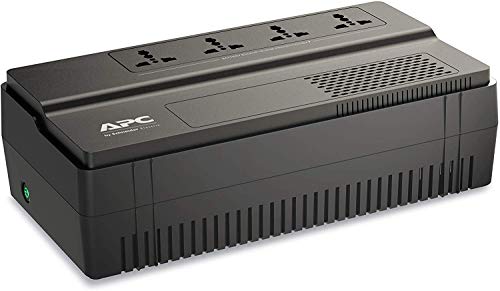 APC Back-UPS BV BV1000I-MS Wechselrichter 1000VA (AVR, 4 Universalsteckdosen) schwarz von APC