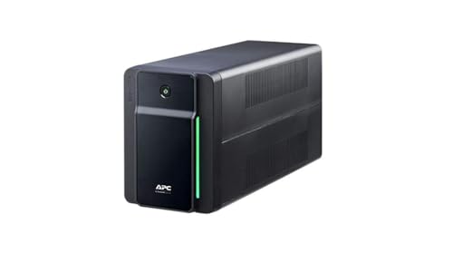 APC Back UPS BX – BX1200MI - unterbrechungsfreie Stromversorgung 1200 VA, Batteriesicherung & Überspannungsschutz, Backup-Batterie mit AVR, Datensicherungsfunktion von APC