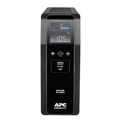 APC Back-UPS Pro 1200S, 1200VA, 230V - 8x IEC Ausgänge (BR1200SI) von APC