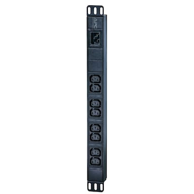 APC Easy PDU, Basic, 1U, 16A, 230V, 8 x IEC Ausgänge, Rack Montage (EPDU1016B) von APC