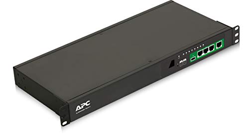 APC Easy PDU, Switched, 1U, 16A, 230V, 8X IEC Ausgänge, Rack Montage (EPDU1016S) von APC