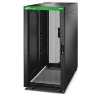 APC Easy Rack 600mm/24HE/1000mm mit Dach, Seitenwand, Rollen, Füßen und 4 Hal... von APC