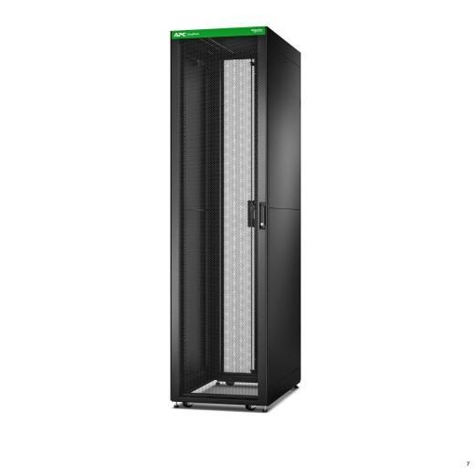 APC Easy Rack 600mm/48HE/1000mm mit Dach, Seitenwand, Rollen, Füßen und 4 Hal... von APC