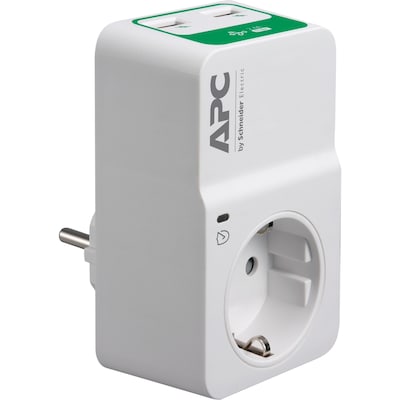 APC Essential SurgeArrest - Steckdose (Überspannungsschutz) inkl. 2x USB von APC