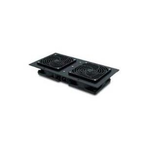 APC - Ventilatoreinsatz - geeignet für Wandmontage - Wechselstrom 230 V - Schwarz - für NetShelter WX (AR8207BLK) von APC