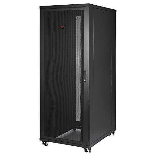 APC NetShelter SV 48U 800 mm breit x 1200 mm tief Enclosure with Sides Black von APC