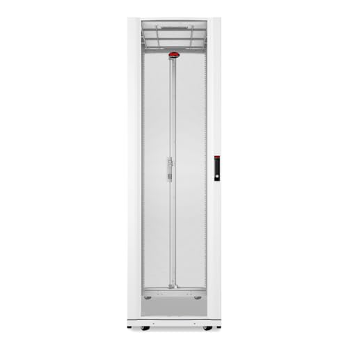 APC NetShelter SX, Server-Rack-Gehäuse, 48U, Weiß, 2258 x 600 x 1070 mm (H x B x T) von APC