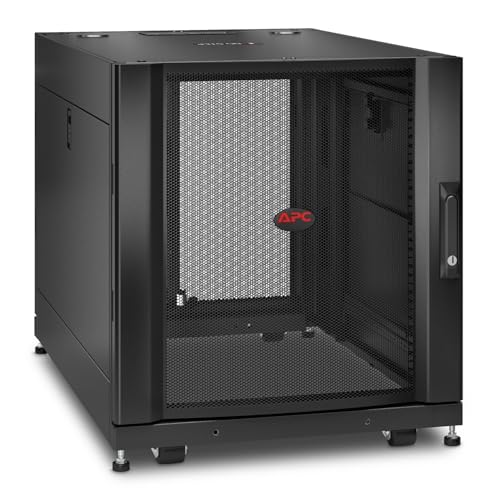 APC NetShelter SX 12U Freistehendes Gestell Schwarz von APC