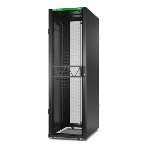 APC NetShelter SX Gen 2 - Schrank Netzwerkschrank - 1991 (H) x 600 (B) x 1070 (T) mm, mit Seiten - bodenstehend - Schwarz - 42HE - 48.3 cm (19") von APC
