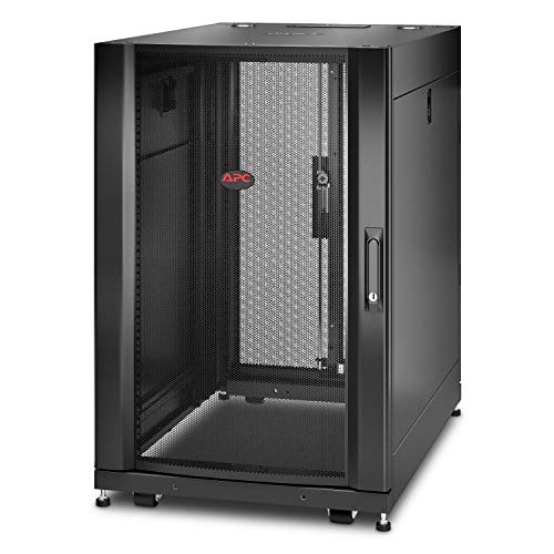 APC NetShelter SX – Rack – Schrank – Schwarz – 18U – 19 Zoll – für P/N: SURT48RMXLBP von APC by Schneider Electric