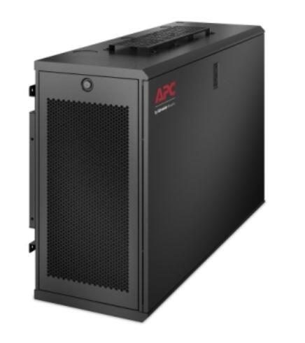 APC NetShelter WX AR106VI Gehäuse geeignet für Wandmontage Schwarz 6U - 48.3 ... von APC