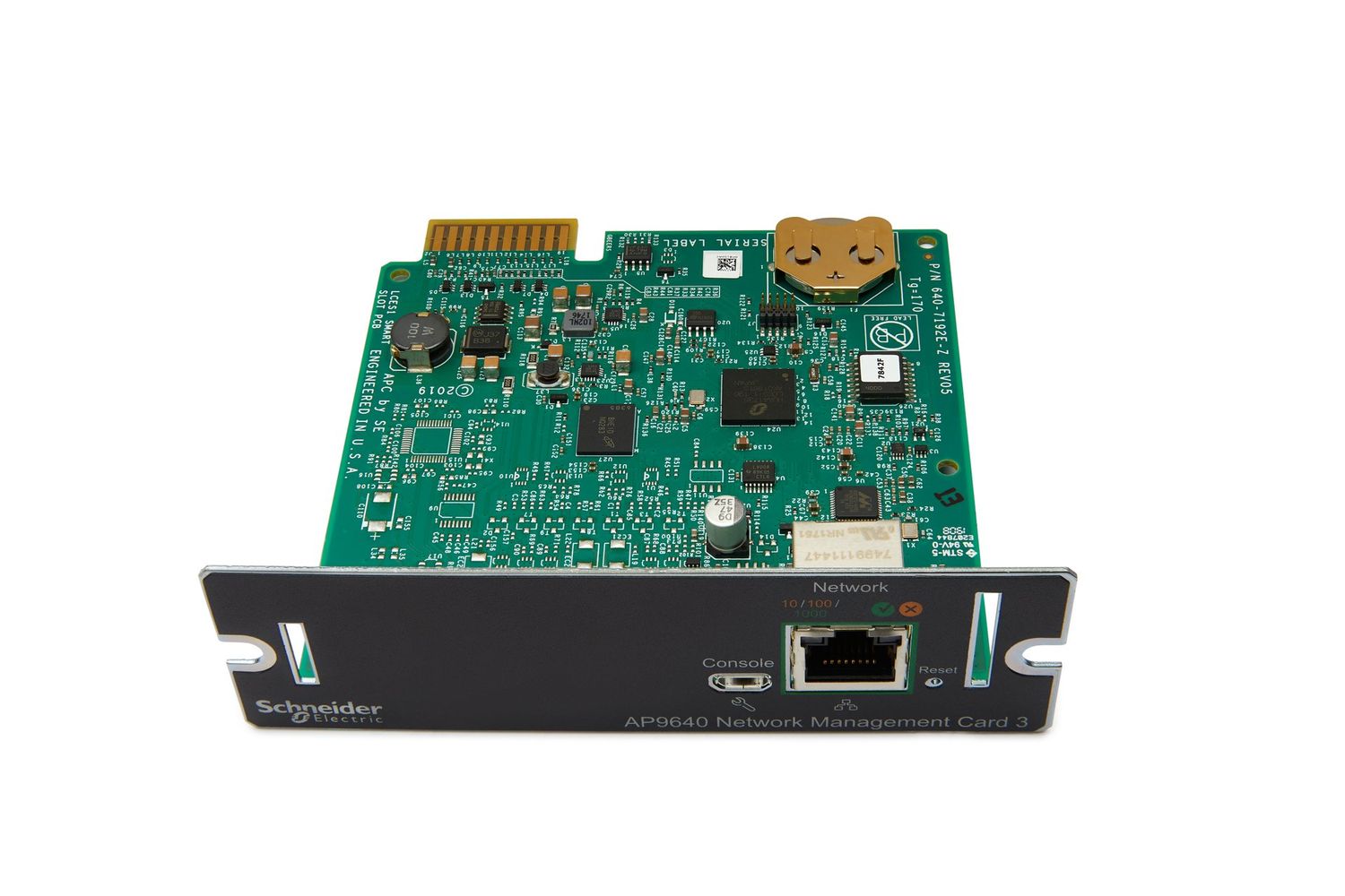 APC Network Management Card 3 with PowerChute Network Shutdown - Fernverwaltungsadapter - GigE - 1000Base-T (AP9640) von APC