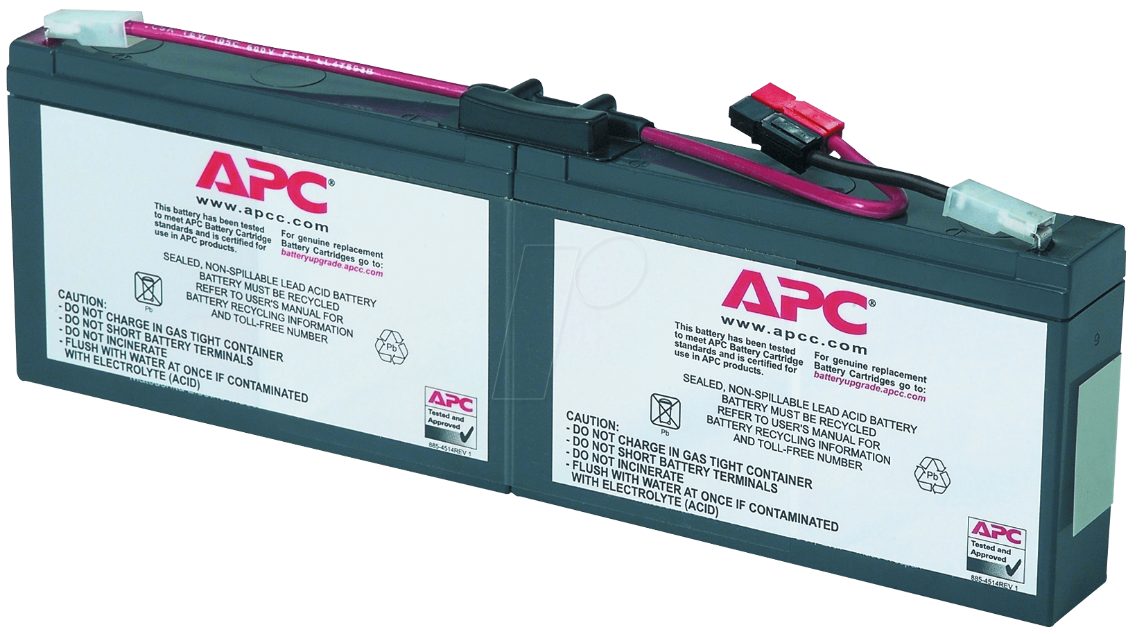 APC ORI RBC18 - RBC18 - original APC Ersatzbatterie von APC