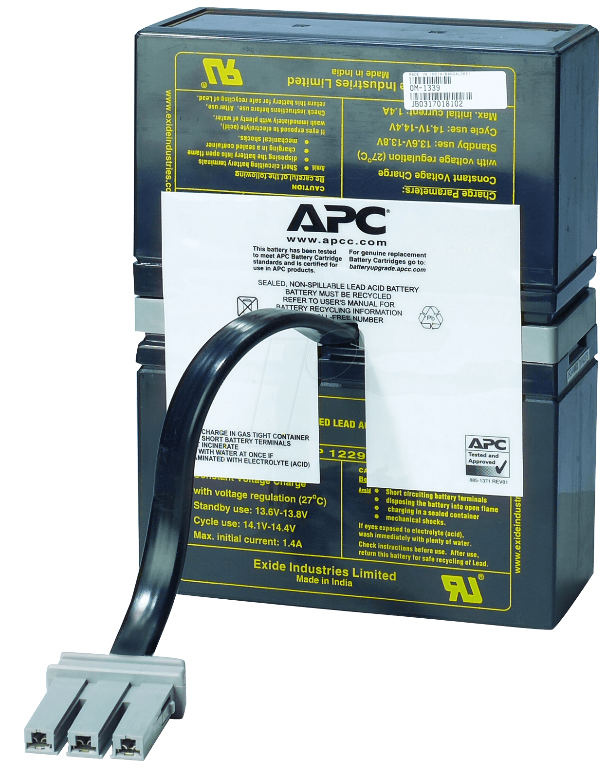 APC ORI RBC32 - RBC32 - original APC Ersatzbatterie von APC